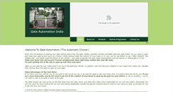 Desktop Screenshot of gateautomationindia.com