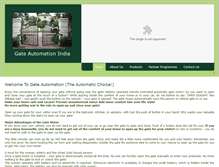 Tablet Screenshot of gateautomationindia.com